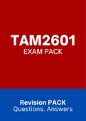 TAM2601 (NOtes, ExamPACK, QuestionPACK, Tut201 Letters)