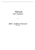 Art A Brief History, Stokstad - Complete Test test bank - exam questions - quizzes (updated 2022)