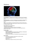 Psychopathologie samenvatting leerjaar 1 verpleegkunde hva