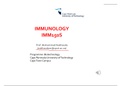 Immunology-Intro to Immunology