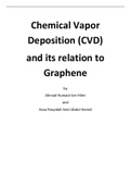 Chemical Vapor Deposition (CVD)  and its relation to Graphene