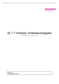 3Z&period;1&period;1 Ontwerp&colon; ondersteuningsplan - 8 gehaald&excl;&excl;&excl; 