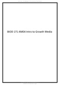BIOD 171 AM04 Intro to Growth Media&period;&period;