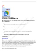 Sophia Communication in Workplace Milestone Unit 1 2021&period;