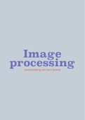 Samenvatting Image Processing