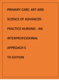 Art and Science of Advanced Practice Nursing.
