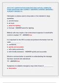 APCO PST CERTIFICATION EXAM 2024-2025 &vert;ACTUAL COMPLETE  EXAM QUESTIONS AND CORRECT ANSWERS &lpar;VERIFIED ANSWERS &rpar;  ALREADY GRADED A&plus;&period;