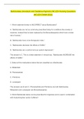 Barbiturates (Anxiolytic and Sedative-Hypnotic) NCLEX Nursing Questions (NCLEX EXAM 2022)