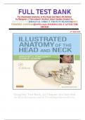 FULL TEST BANK For Illustrated Anatomy of the Head and Neck 4th Edition by Margaret J&period; Fehrenbach &lpar;Author&rpar; latest Update Graded A&plus;&period;     