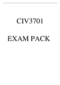 CIV3701 Exam Pack 2022