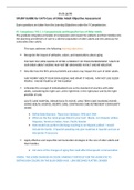 C475 Care of Older Adult Objective Assessment - STUDY GUIDE STUDY GUIDE for C475 Care of Older Adult Objective Assessment Exam questions are taken from the Learning Objectives under the 9 Competencies&colon; &num;1 Competency 742&period;1&period;1&colon; Compassionate and Respectful C
