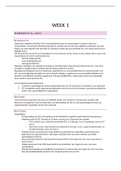 Samenvatting Artikels - Week 1 Neuro- en Revalidatiepsychologie