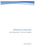 Samenvatting Training & Coaching handboek H1-7