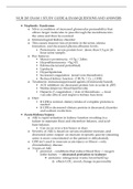 NUR 265 EXAM 1 STUDY GUIDE & EXAM QUESTIONS AND ANSWERS