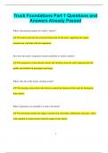 Truck Driving  Bundled Exams Questions and Answers Multiple Versions Latest Updates &lpar;2024&sol;2025&rpar; &lpar;Complete and Accurate&rpar;