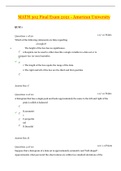 Math 302 Final Exam 2021 - American University &vert; Math302 Final Exam&lowbar;Graded A - American University