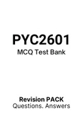 PYC2601 - MCQ and Answers (2022)