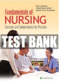 Fundamentals of Nursing: Concepts and Competencies for Practice 9th Edition Craven COMPLETE Test Bank