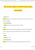 DCF 40 Hours Child Care &lpar;HSAN&rpar; BUNDLED DCF 40 Hours Child Care &lpar;HSAN&rpar; Health&comma; Safety&comma; and Nutrition DCF Child Care 40 Hour Certification- Behavioral Observation and Screening &lpar;Florida&rpar; 2024 Questions and Verified Answers &lpar;2024 &sol; 2025&rpar; A&plus; Grade 100&percnt; Guaran