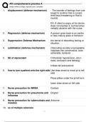 ATI COMPREHENSIVE PRACTICE 2023 FORM A&comma; B & C ACTUAL EXAM EACH FORM CONTAINS 70 QUESTIONS AND CORRECT DETAILED ANSWERS&vert;ALREADY GRADED A&plus;
