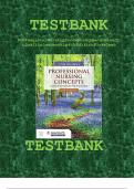 Test Bank For  Professional Nursing Concepts Competencies