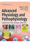 TEST BANK for Advanced Physiology and Pathophysiology Essentials for Clinical Practice 1st Edition by  Tkacs  Nancy. ISBN 9780826177087,  ISBN-. (Complete 17 Chapters)