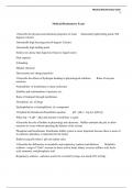 Medical Biochemistry Exam 1