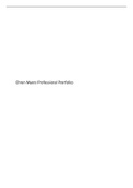Ehren Myers Professional Portfolio&period;