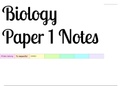 Aqa Biology Paper 1 Notes GSCE&period;