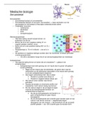 Samenvatting medische biologie en algemene hoorcolleges BS5 en BS6