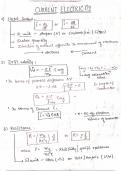 Current electricity short notes 