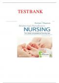 Test Bank&colon; Maternal-Newborn Nursing&colon; The Critical Components of Nursing Care&comma; 3rd Edition&comma; Roberta Durham&comma; Linda Chapman