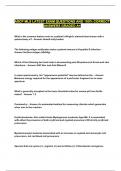 ASCP MLS LATEST EXAM QUESTIONS AND 100&percnt; CORRECT ANSWERS GRADED A&plus;