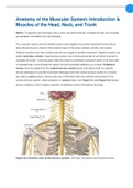 Summary BIOD 151 / BIOD151 ANATOMY AND PHYSIOLOGY MODULE 5 BIOD 151 / BIOD151 ANATOMY AND PHYSIOLOGY MODULE 5 Anatomy of the Muscular System: Introduction & Muscles of the Head, Neck, and Trunk Notice: To optimize your learning in this course, we advise t