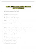  MLS ASCP Packaged Exams With Questions And 100&percnt; Correct Answers Graded A&plus;