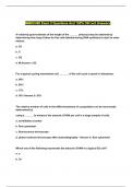 MMSC490 Packaged Exams With Questions And 100&percnt; Correct Answers Graded A&plus;