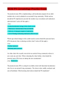HESI PN Gerontology Practice Exam&sol;Latest 2022&semi;2023&sol;Q&A