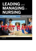 Leading and Managing in Nursing 7th Edition Yoder-Wise Test Bank&period;