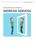 Verslag  over Anorexia Nervosa