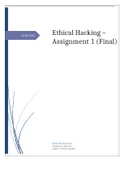 Ethical Hacking - Assignment 1 (2021 - 2022)
