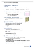 samenvatting fysica miv wiskunde: condensatoren