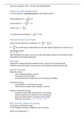 samenvatting fysica miv wiskunde: stelsel massapunten