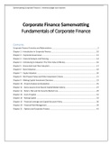 Corporate Finance Samenvatting | Fundamentals of Corporate Finance (Chapter 1 - 21)