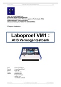 Laboproef VM1 : AHS Vermogentestbank