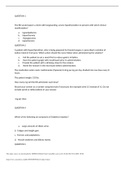 Excelsior CollegeNUR 212NUR 212 Quiz 5  question and answers