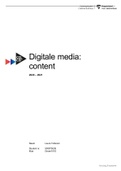 Digitale media&colon; content