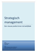 NCOI Eindopdracht Masterclass Strategisch management cijfer 7,5 met beoordeling