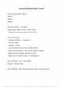 Advanced Pathophysiology Exam &num;2