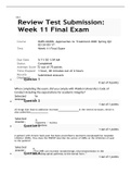 NURS-6630N-&comma;Approaches to Treatment&period;2020 Test&Tab;Week 11 Final Exam