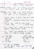 Notes of Electric Charges and Field